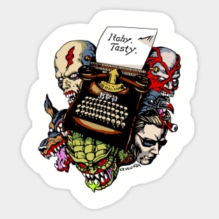 Resident Evil Typerwriter Sticker